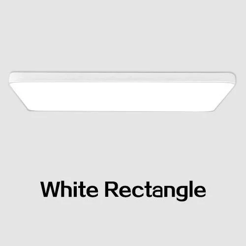 Led Ultrathin Black And White Ceiling Light 277235