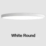 Led ultrathin black and white ceiling light