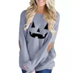 Leo rosi womens halloween lightweight top womens clothing gray s dailysale