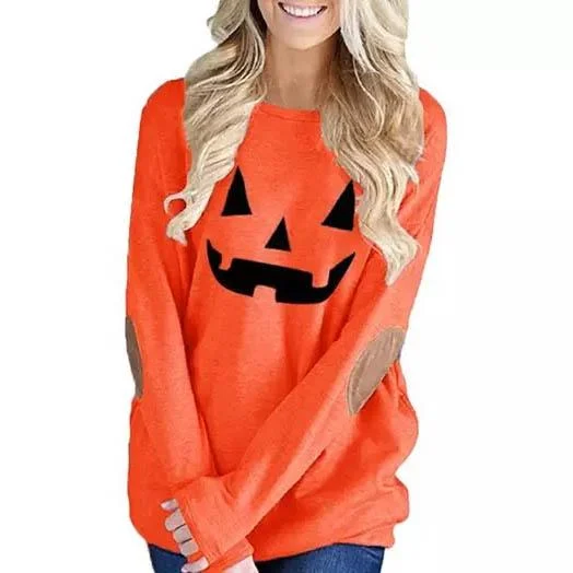 Leo Rosi Womens Halloween Lightweight Top Womens Clothing Orange S Dailysale 330453