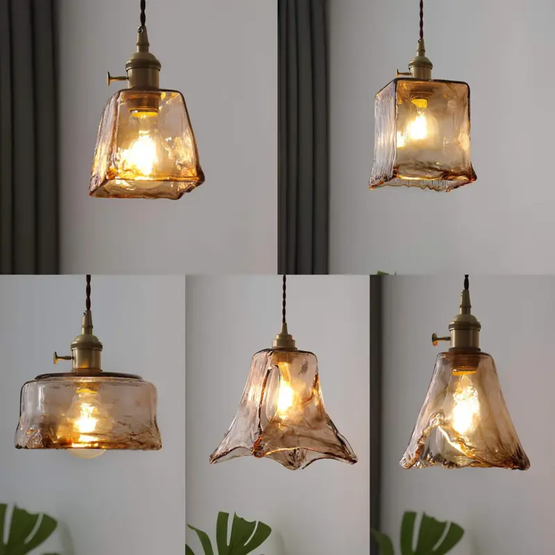 Levy retro led pendelleuchte gold metall glas wohnzimmer schlafzimmer esszimmer xlumina10