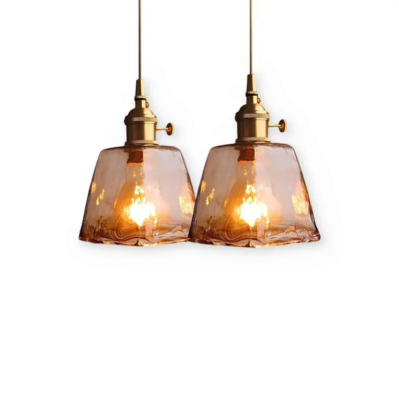 Levy retro led pendelleuchte gold metall glas wohnzimmer schlafzimmer esszimmer xlumina7
