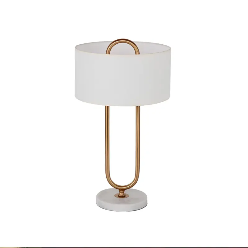 Lichtanna nachtkastlamp ovalem standfu weiss modern skandinavisch led e27 xlumina