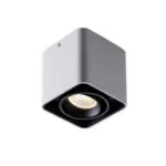 Lichtkonig verstellbare quadratische dimmbare led deckenleuchte schwarz weiss 48w xlumina3