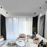 Lichtkonig verstellbare quadratische dimmbare led deckenleuchte schwarz weiss 48w xlumina9