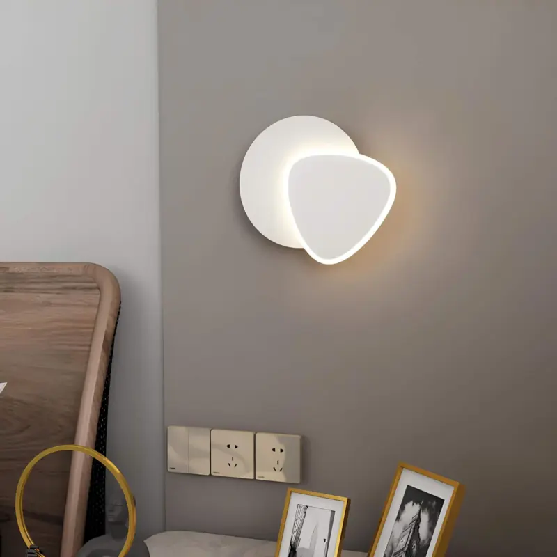 Lichtlux led wandlampe modernes design energiesparende beleuchtung aluminium wandleuchte wohnzimmer flur xluminia