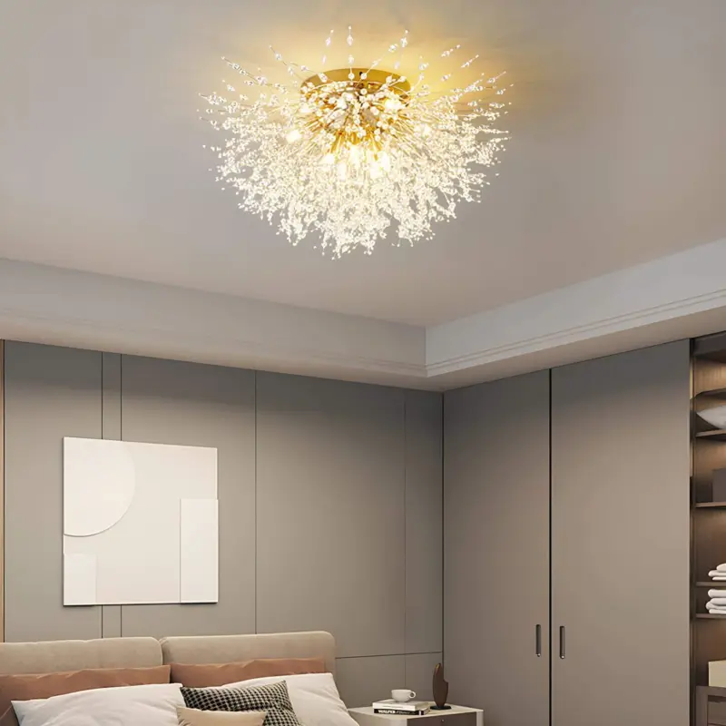 Lili design led haengeleuchte weiss golden metall pendelleuchte wohnzimmer esszimmer xlumina