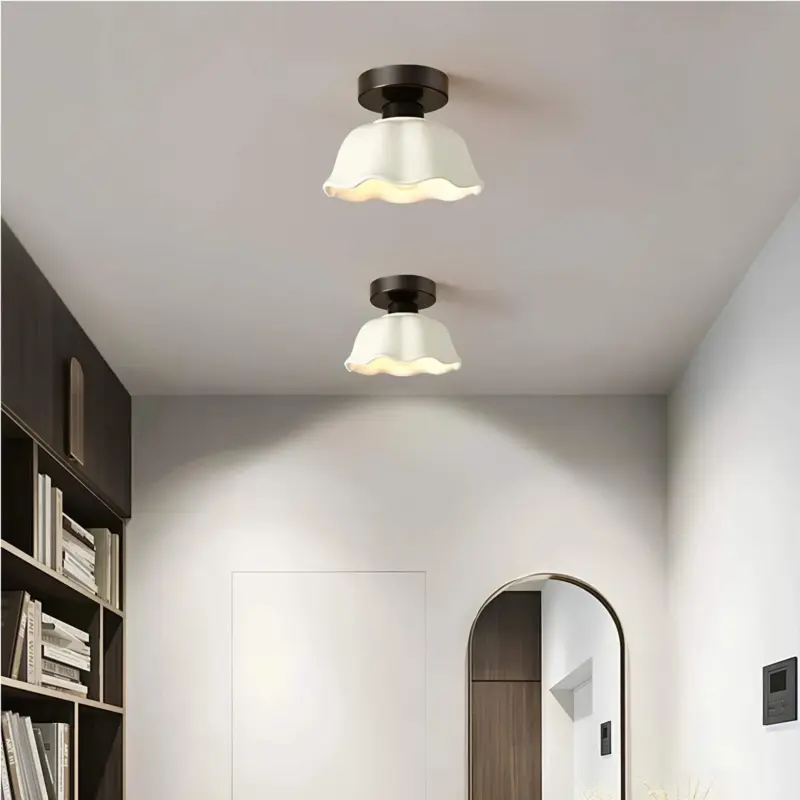 Lumiere keramik glas kronleuchter modern elegant stil wohnzimmer xlumina
