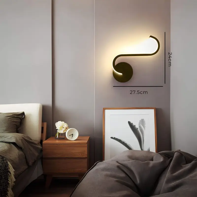 Lumiline moderne aluminium led wandlampe zeitloses minimalistisches design beleuchtung xlumina12