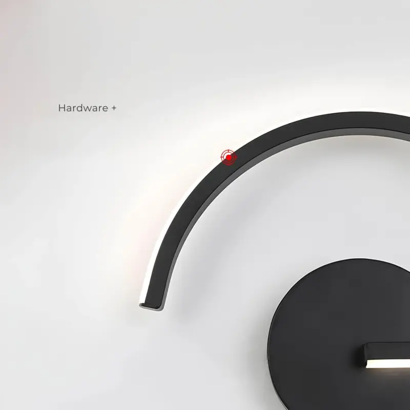 Lumiline moderne aluminium led wandlampe zeitloses minimalistisches design beleuchtung xlumina8