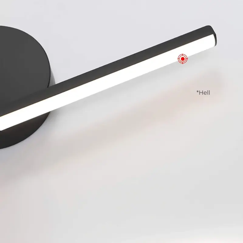 Lumiline moderne aluminium led wandlampe zeitloses minimalistisches design beleuchtung xlumina9