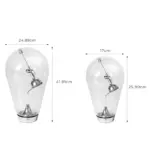 Lumimagnet industrielle magnetische tischlampe touch dimming led schwarz weiss gold xlumina7