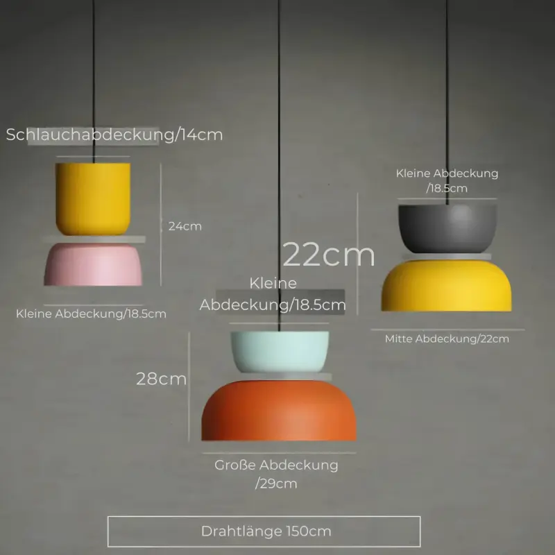 Lumina glow moderne pendelleuchte skandinavischer macaron stil xluminaglow 13 625430d9 b234 43e8 8ceb b6f84efbeac0