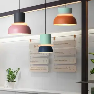 Homeko - Scandinavian Macaron Style Ceiling Lamps