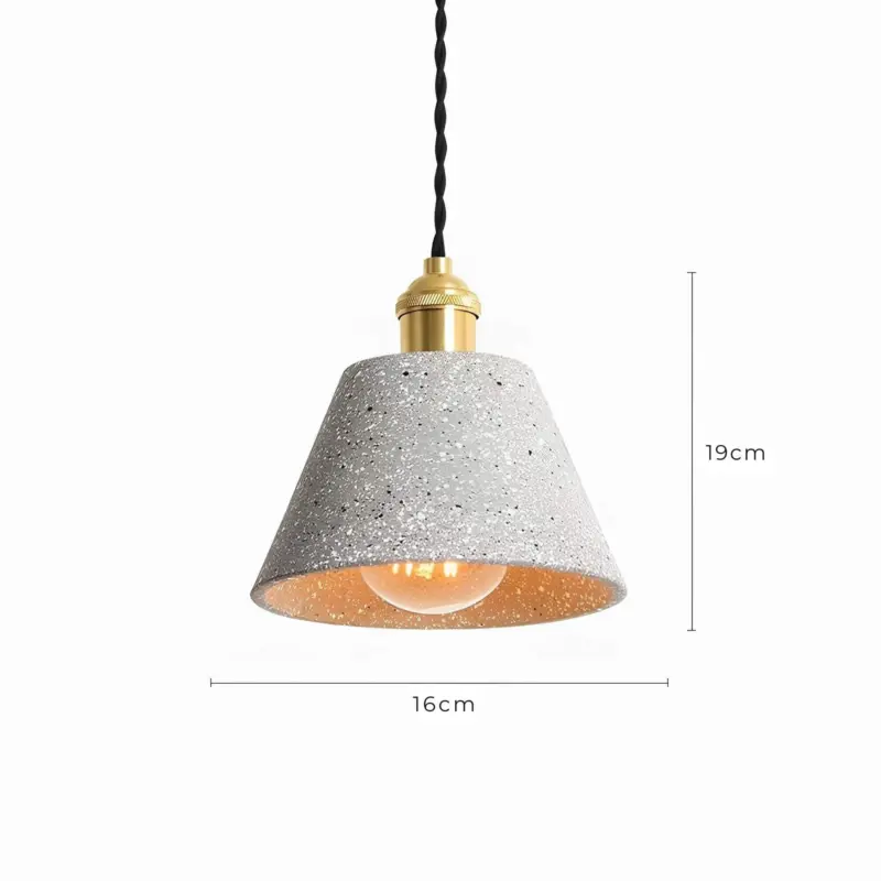 Lumina zement haengelampe industrial deckenleuchte hellgrau dunkelgrau e27 wohnzimmer xlumina