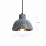 Lumina zement haengelampe industrial deckenleuchte hellgrau dunkelgrau e27 wohnzimmer xlumina15