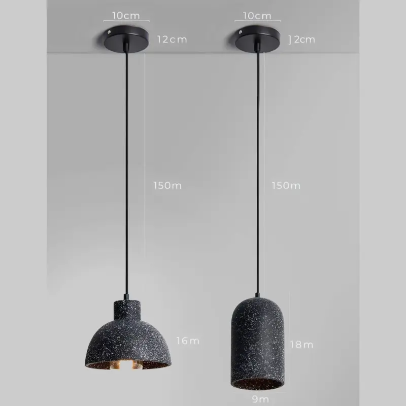 Lumina zement haengelampe industrial deckenleuchte hellgrau dunkelgrau e27 wohnzimmer xlumina23