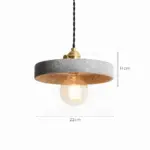 Lumina zement haengelampe industrial deckenleuchte hellgrau dunkelgrau e27 wohnzimmer xlumina3