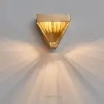 Lumino led wandlampe geometrisches muster schwarz weiss warmweiss energiesparend modern design xlumina4