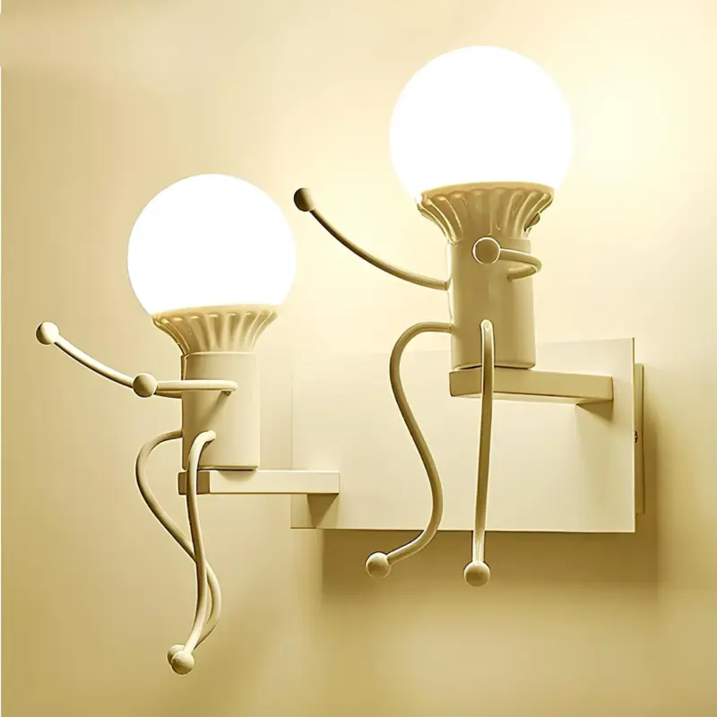 Luminoart led wandleuchte modern minimalistisch warmweiss 12w xlumina