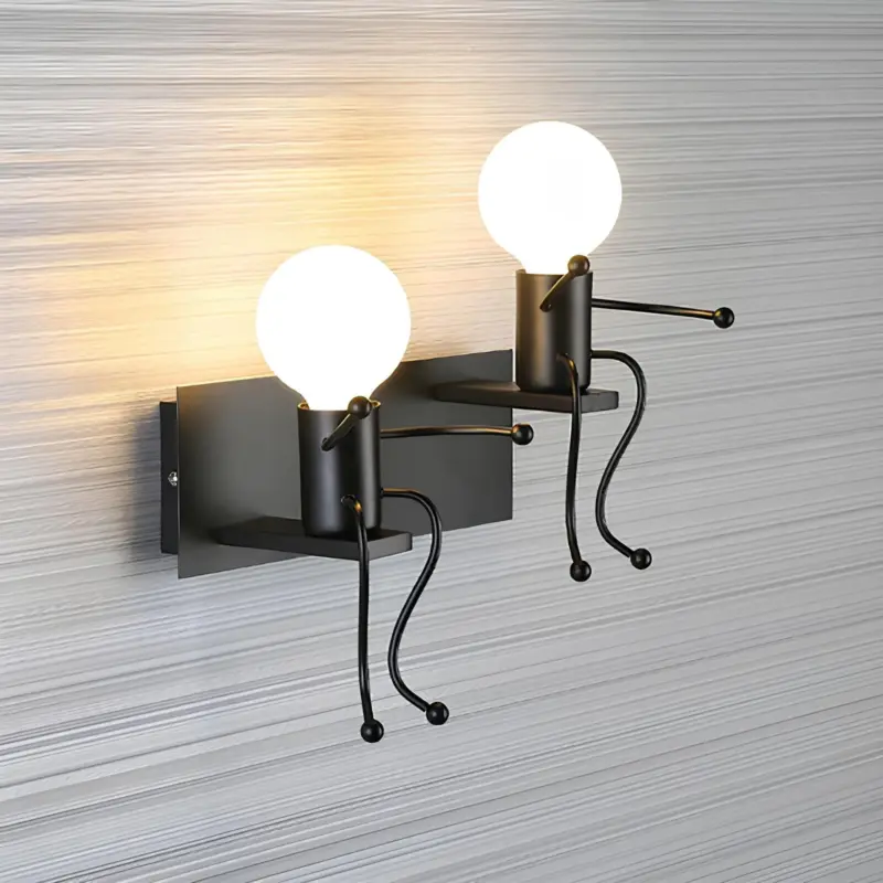 Luminoart led wandleuchte modern minimalistisch warmweiss 12w xlumina