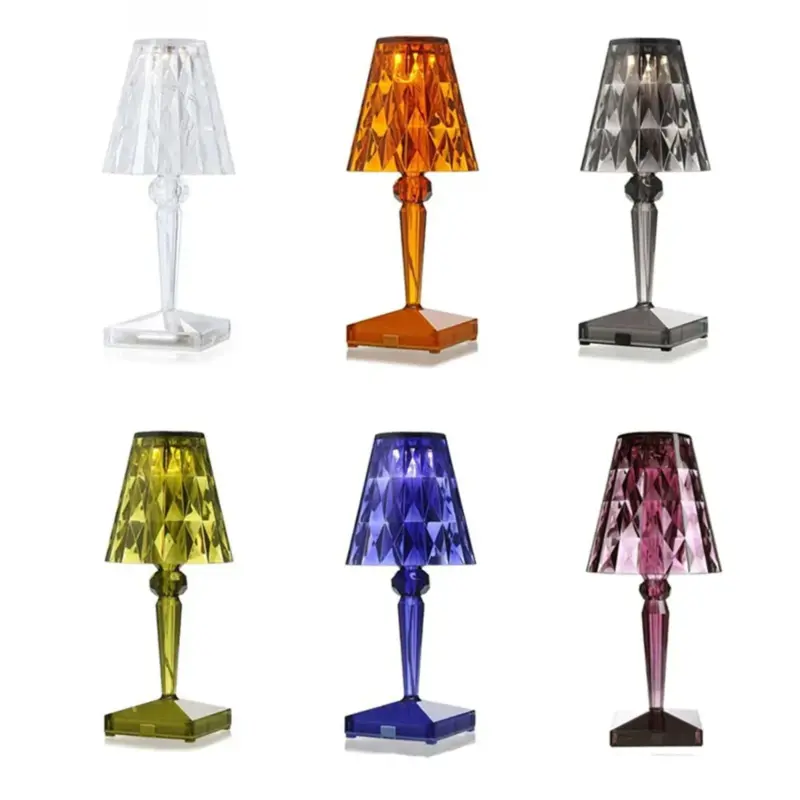 Luminouscrystal acryl kristall tischlampe luxuriose beleuchtung wohnzimmer xlumina