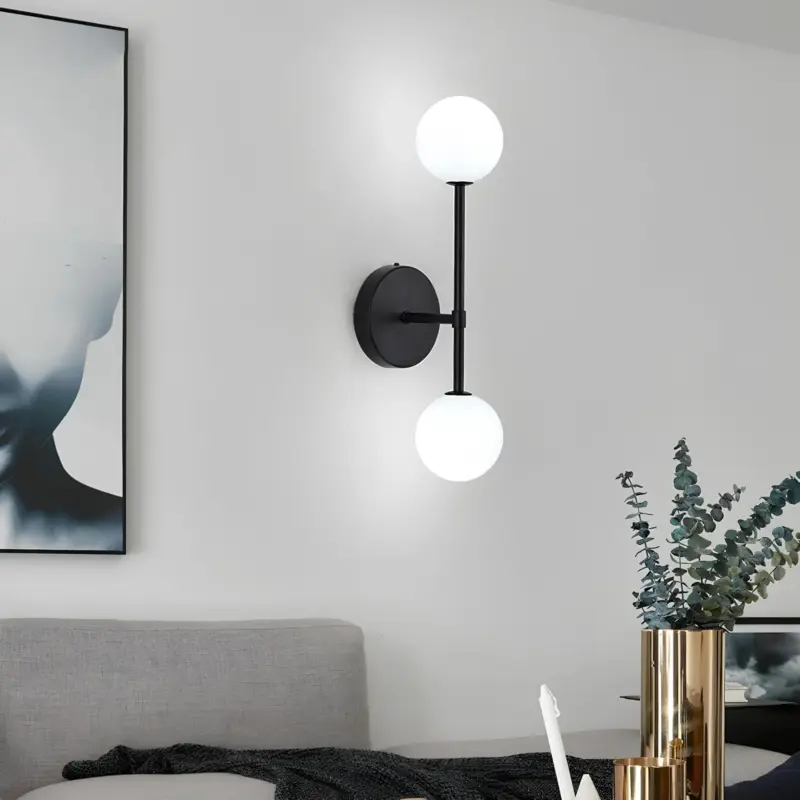 Luminouscrystal led kristall wandleuchte funkelnd wohnzimmer schlafzimmer xlumina