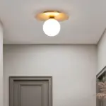 Luminousglobe deckenleuchte led modern zeitlos schwarz gold weiss energieeffizient xlumina