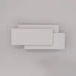 Luminova minimalistische led wandlampe aluminium modern wohnzimmer schlafzimmer flur warmweiss kaltweiss 9w 12w 18w xlumina