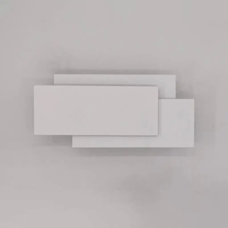 Luminova minimalistische led wandlampe aluminium modern wohnzimmer schlafzimmer flur warmweiss kaltweiss 9w 12w 18w xlumina