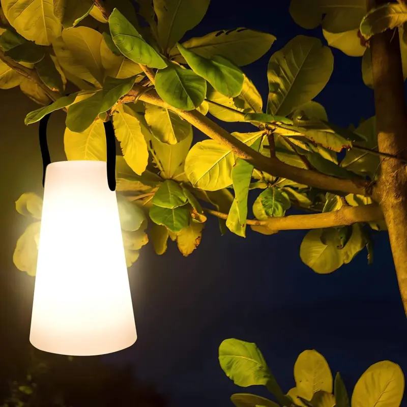 Lumishade led tischlampe mit farbwechsel fernbedienung 20cm wohnzimmer buro xlumina4