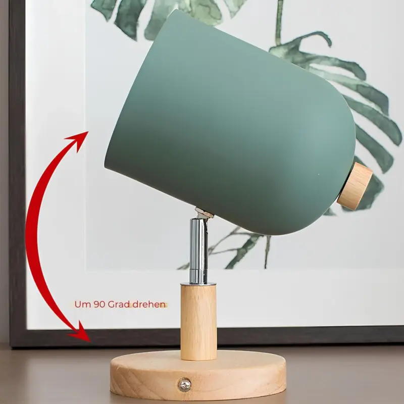 Lumolight skandinavische wandhangelampe holz modern natur wohnzimmer flur xlumina6
