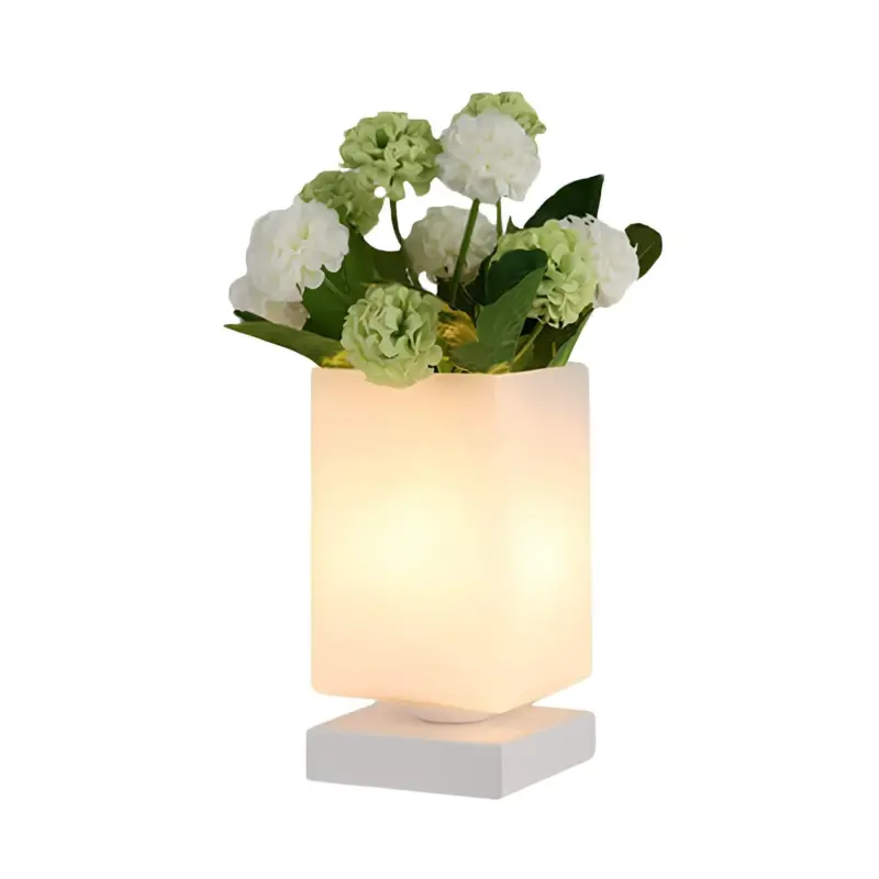 Luna elegante glas tischleuchte art deco nachtlampe romantische schlafzimmer lichtquelle xlumina2