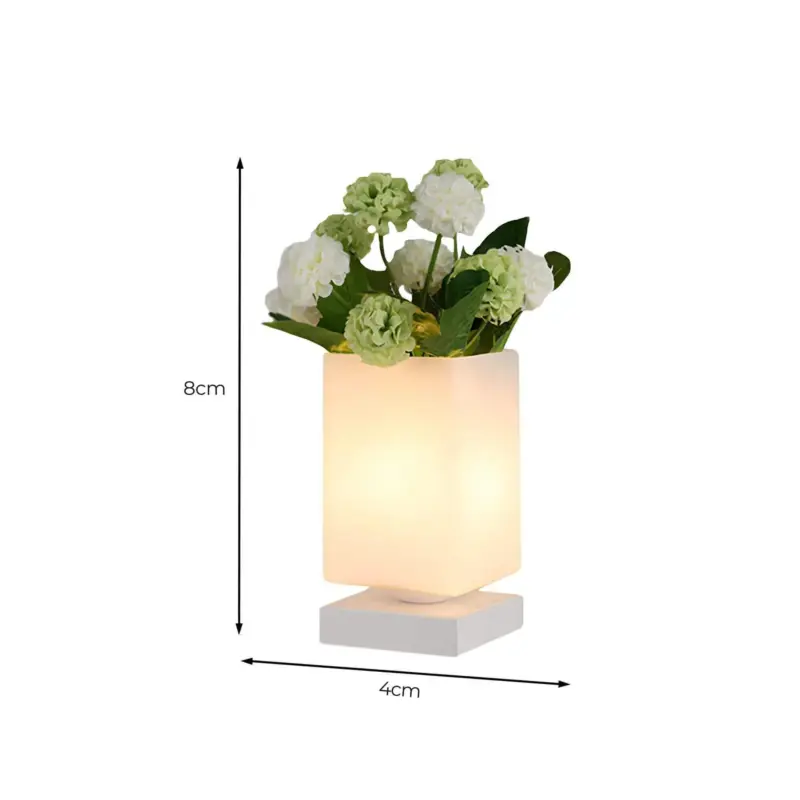 Luna elegante glas tischleuchte art deco nachtlampe romantische schlafzimmer lichtquelle xlumina6