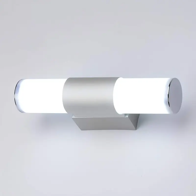 Luxbright led spiegel wandlampe modern minimalistisch zylindrisch schwarz weiss gold warmweiss neutralweiss kaltweiss xlumina2