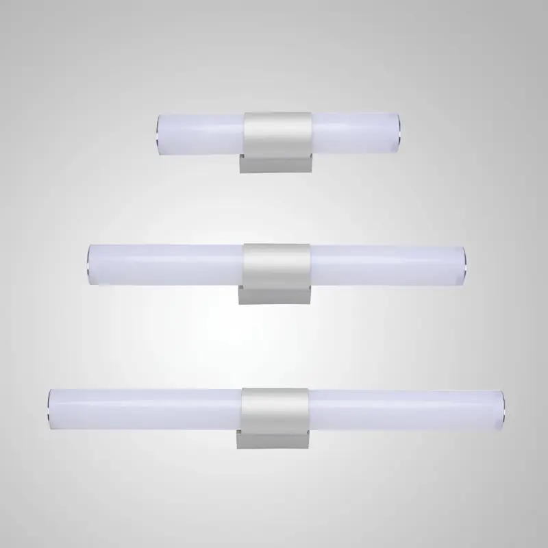 Luxbright led spiegel wandlampe modern minimalistisch zylindrisch schwarz weiss gold warmweiss neutralweiss kaltweiss xlumina6