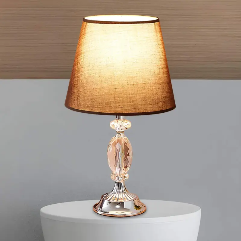 Luxlicht design glastafellampe verjungte form glasblocke elegante tischlampe wohnzimmer schlafzimmer xlumina4