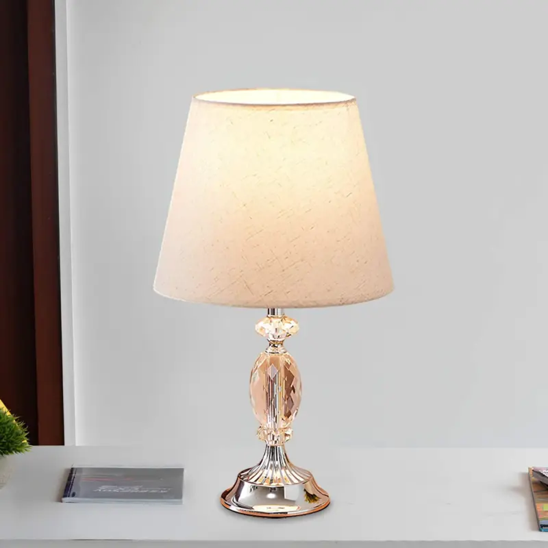 Luxlicht design glastafellampe verjungte form glasblocke elegante tischlampe wohnzimmer schlafzimmer xlumina8