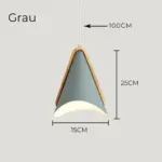 Luxlicht moderne deckenleuchte aluminium acryl 30w integrierte led blendfreies licht xlumina