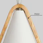 Luxlicht moderne deckenleuchte aluminium acryl 30w integrierte led blendfreies licht xlumina