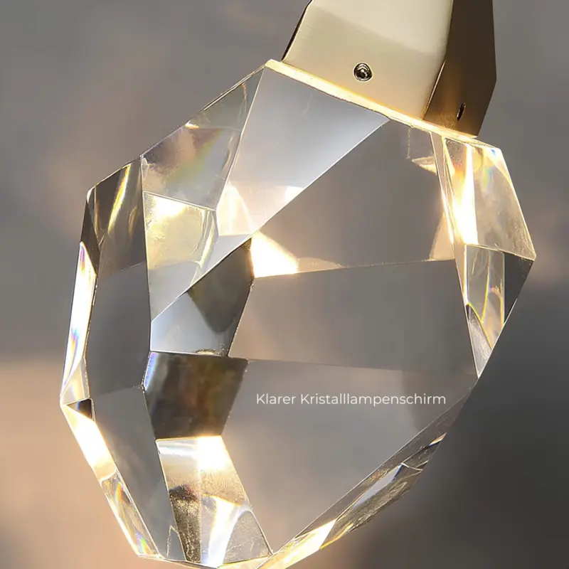 Luxorlicht moderne wandleuchte kristalle led warmweiss energiesparend wohnzimmer schlafzimmer flur xlumina10