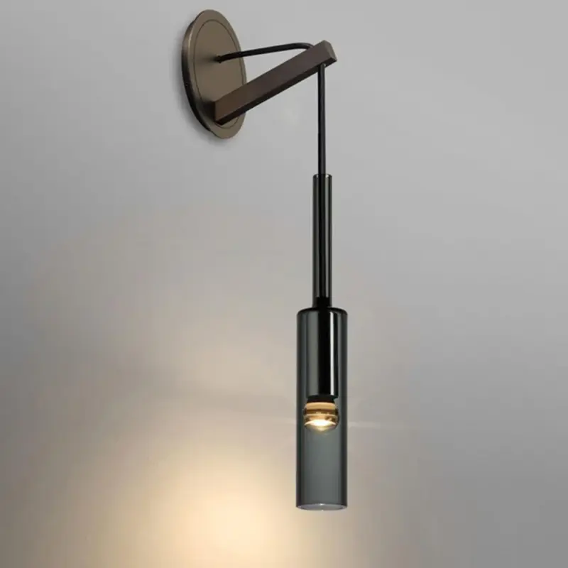LuxuryallcopperK9crystalwalllampNordic yythk