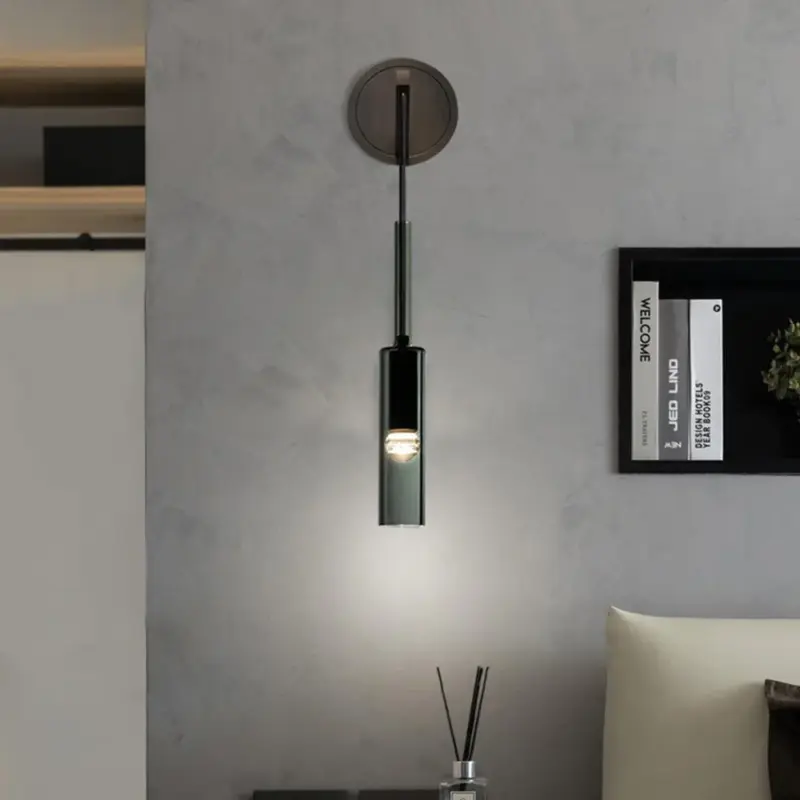 LuxuryallcopperK9crystalwalllampNordic yythk