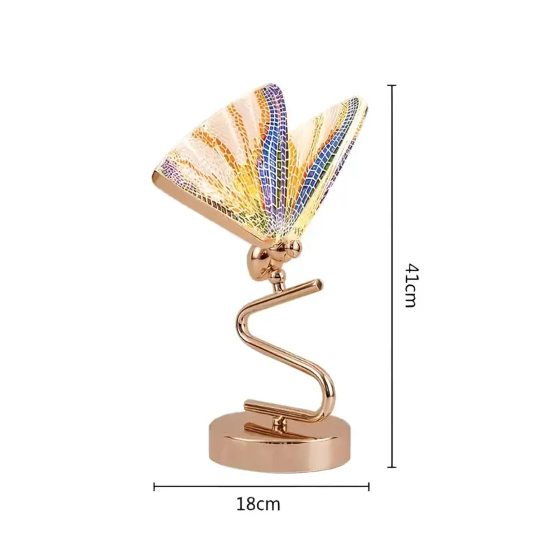 Luxus schmetterlingsTischlampe deckenleuchte modern elegant wohnzimmer beleuchtung xLumina