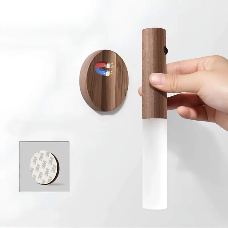 Magnetische led nachtlampe bewegungsmelder wiederaufladbar energieeffizient xlumina5