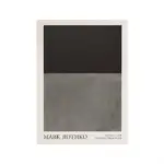 Mark rothko abstract colour canvas poster