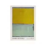 Mark rothko abstract colour canvas poster