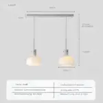 Medievalsimplicity glashaengelampe transparent bronze 25cm 30cm 35cm xlumina