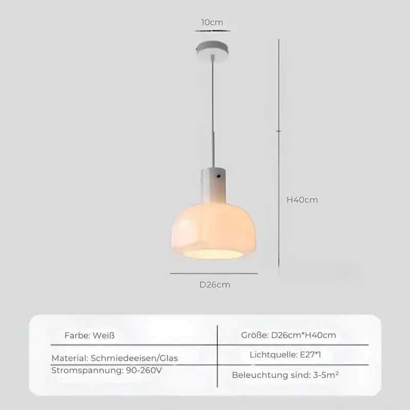 Medievalsimplicity glashaengelampe transparent bronze 25cm 30cm 35cm xlumina