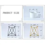 Meina flower pot mademoiselle home decor and furniture store